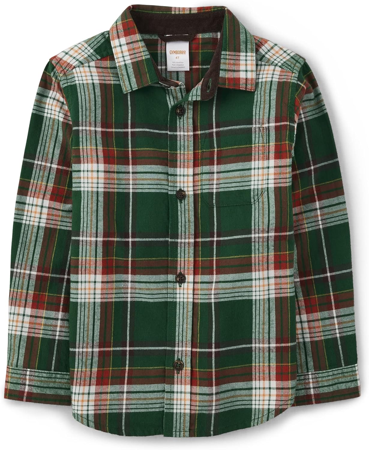 Gymboree Boys and Toddler Long Sleeve Button Up Shirts: Clothing, Shoes & Jewelry