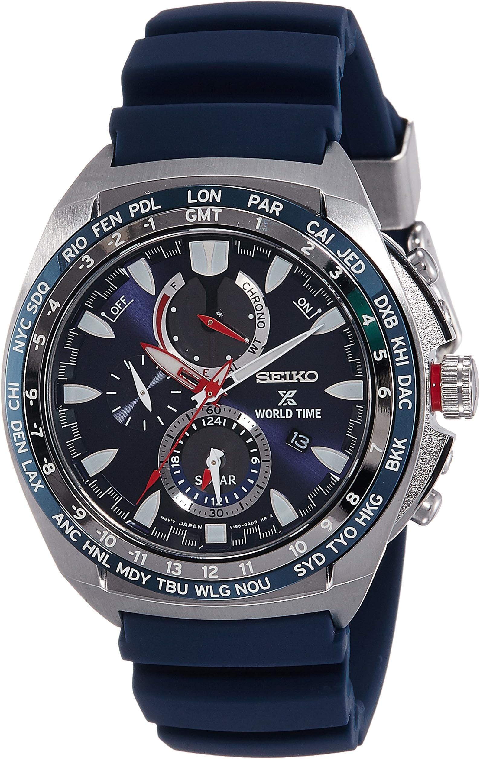 Seiko Prospex Analog Blue Dial Men's Watch - SSC489P1