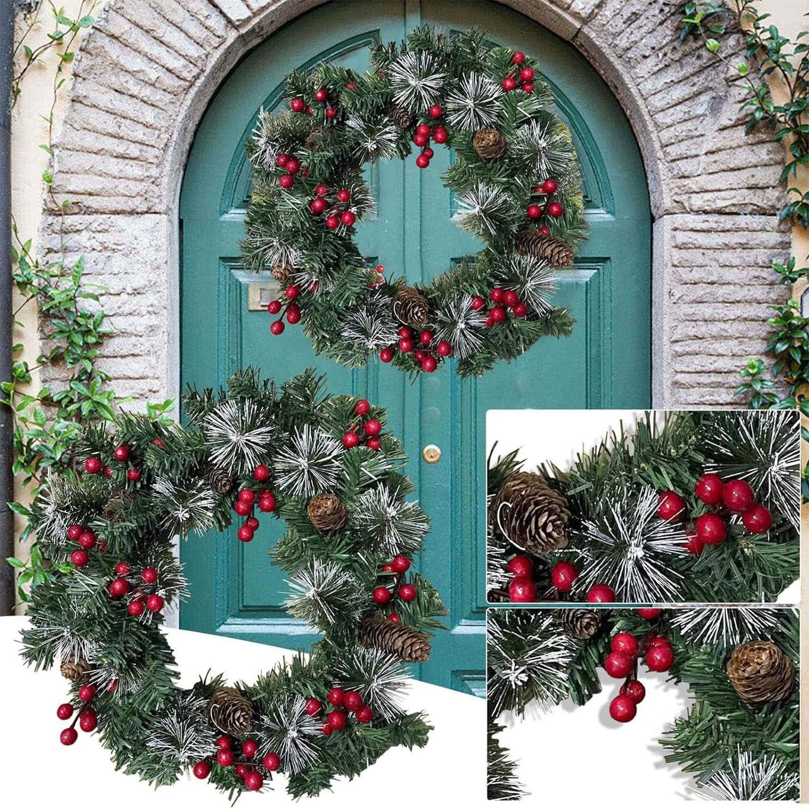 Decorazioni a Forma di Ghirlanda Ghirlanda da 39.9 cm con