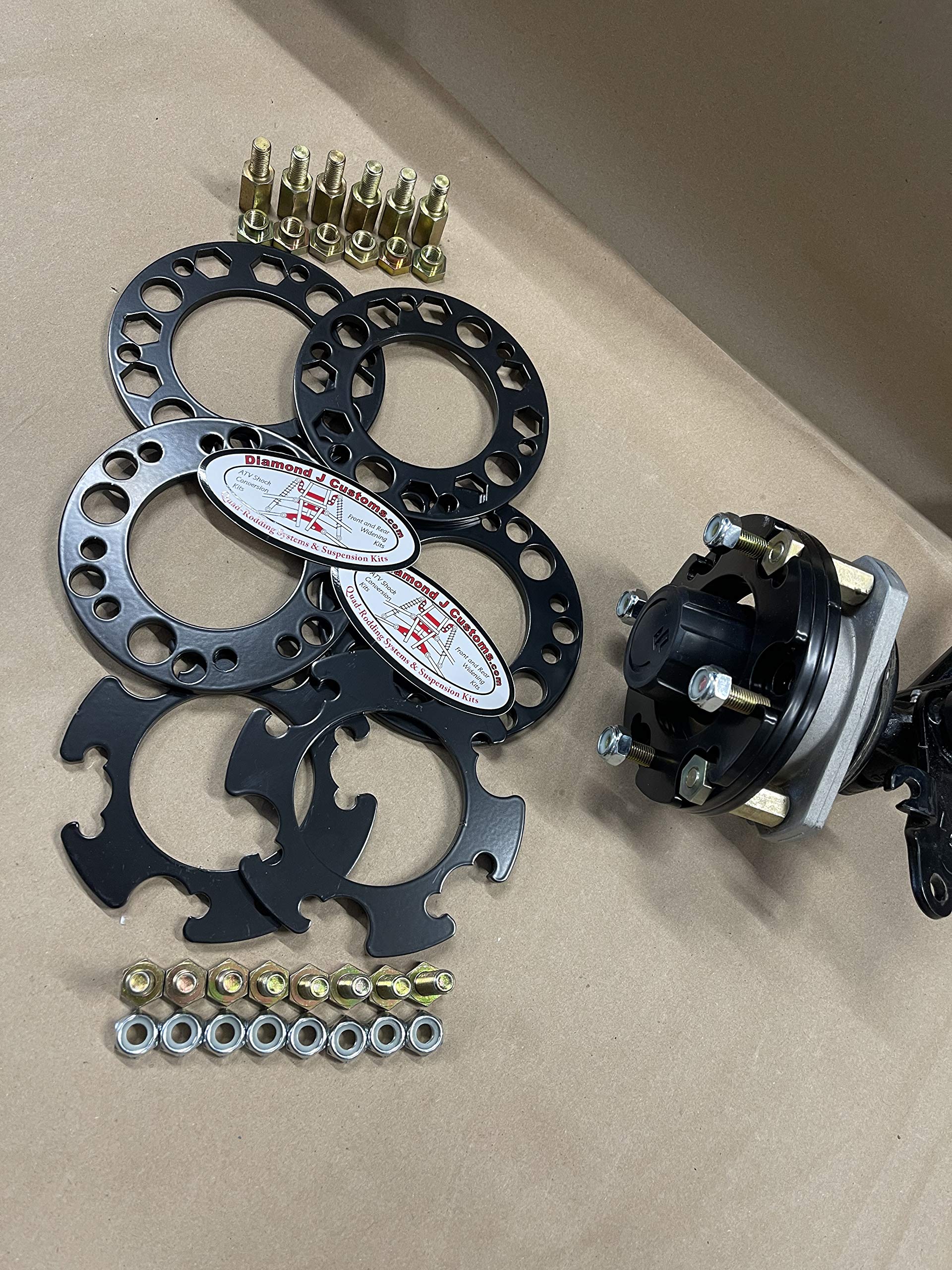 Amazon.com: Suzuki LT80 / Kawasaki KFX80 (3/120) to 4/110mm Front