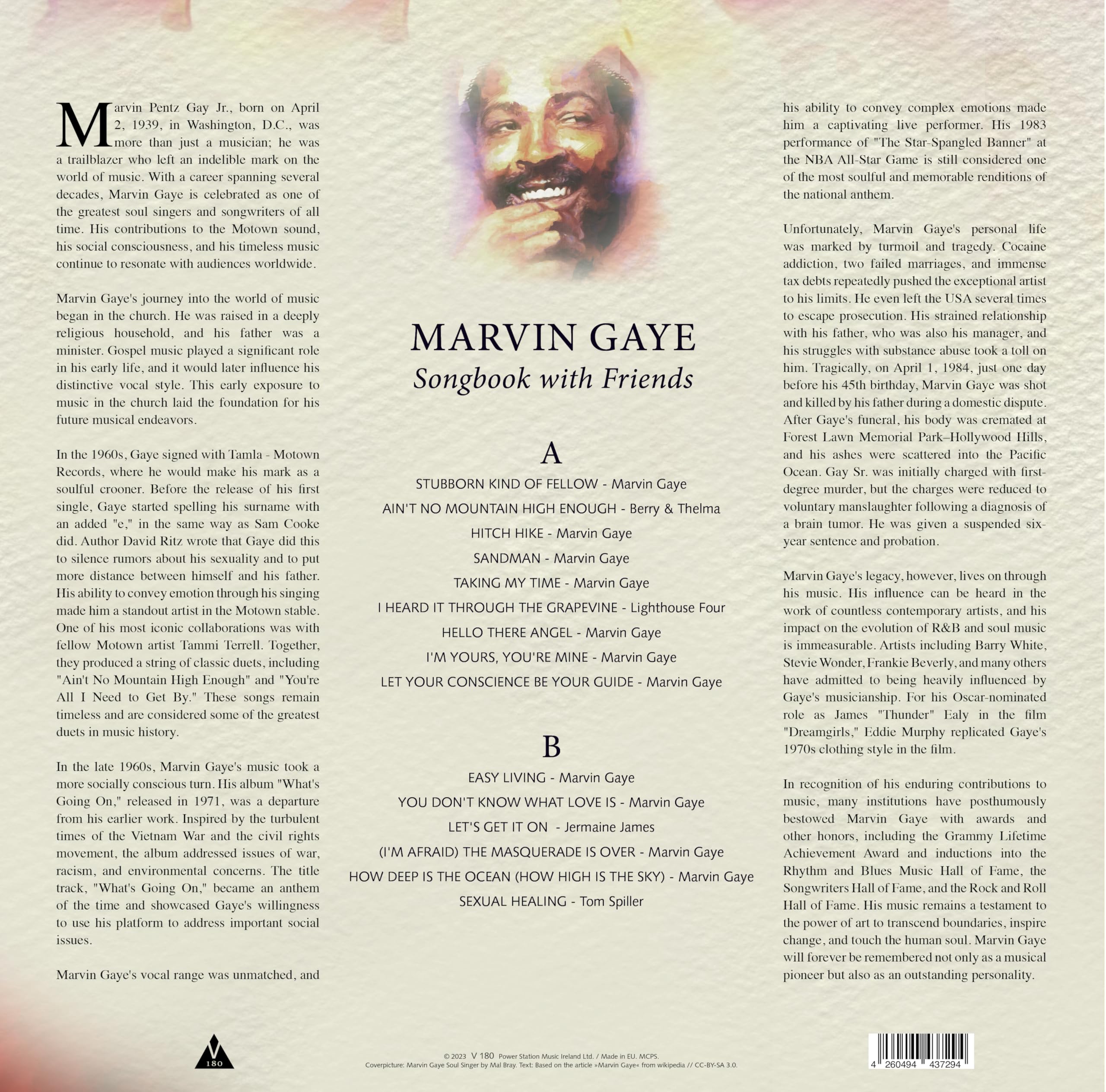 Marvin Gaye - Songbook With Friends - Limitiert - 180gr. marbled