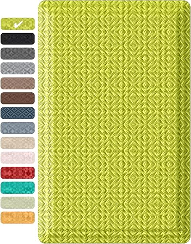 Miniatura 20 de Ophanie - Alfombrilla de cocina de 3/4 de pulgada de grosor, antifatiga, acolchada, impermeable, para oficina, hogar, fregadero, parte inferior