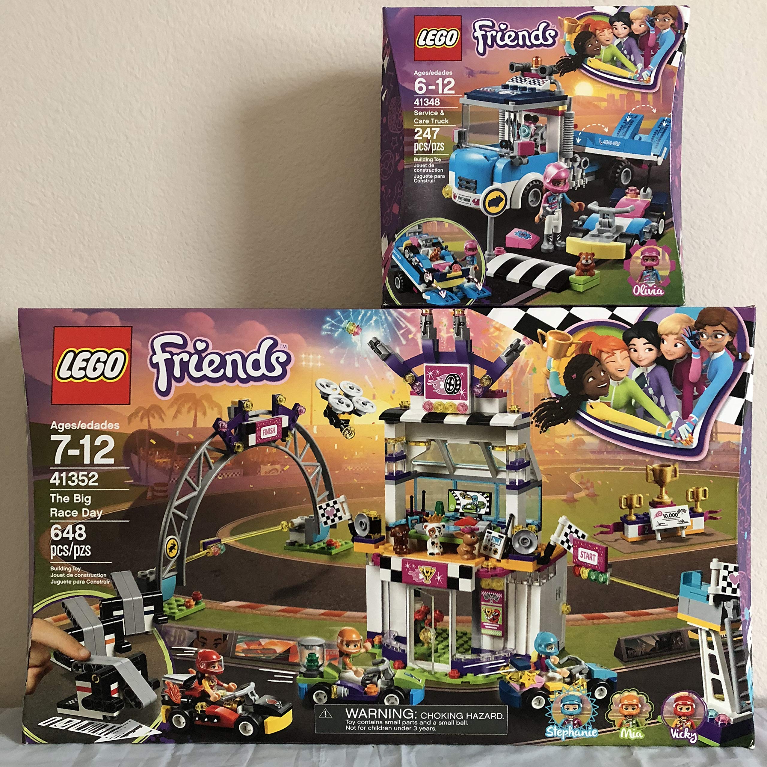 lego friends race day