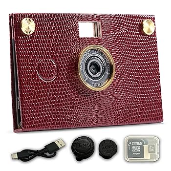 Amazon | ペーパーシュートカメラ - 18MP コンパクトデジタル