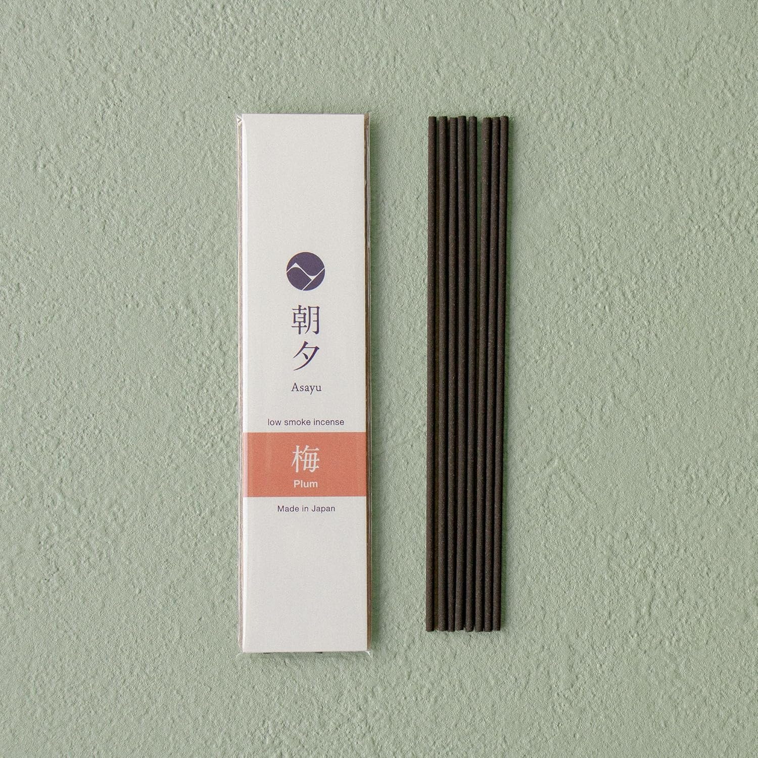 Asayu Japan Incense Gift Set - Floral Scent Collection - 1 Incense Holder, 20g Incense Sticks, 5 Floral Scents - 100% Made in Japan - for Yoga, Zen Meditation & Relaxation