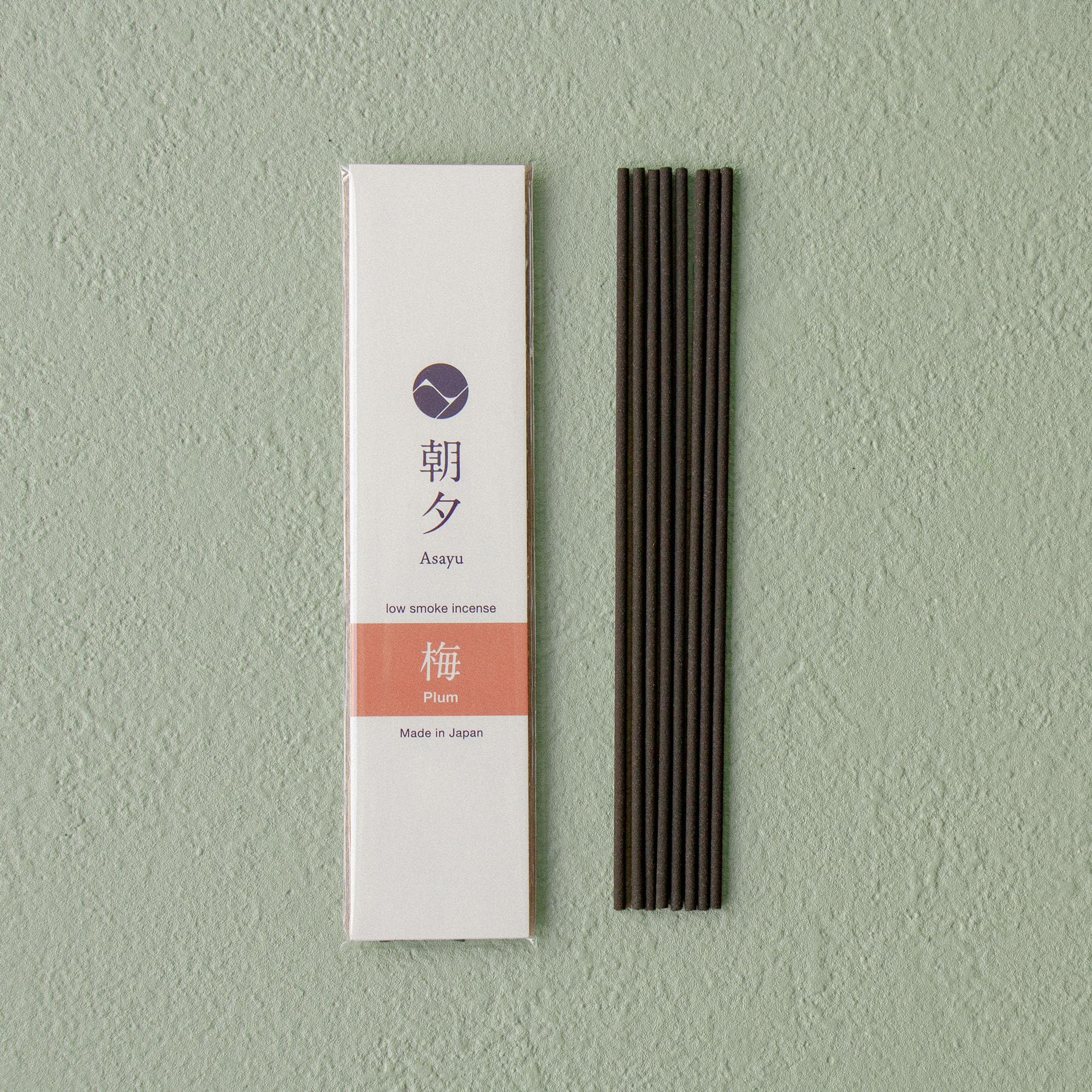 Asayu Japan Räucherstäbchen Geschenkset - 1 Räucherstäbchenhalter, 20g Räucherstäbchen, 5 Verschiedene Düfte, 100% Made in Japan - Für Yoga, Zen Meditation & Entspannung (Blumige Düfte)
