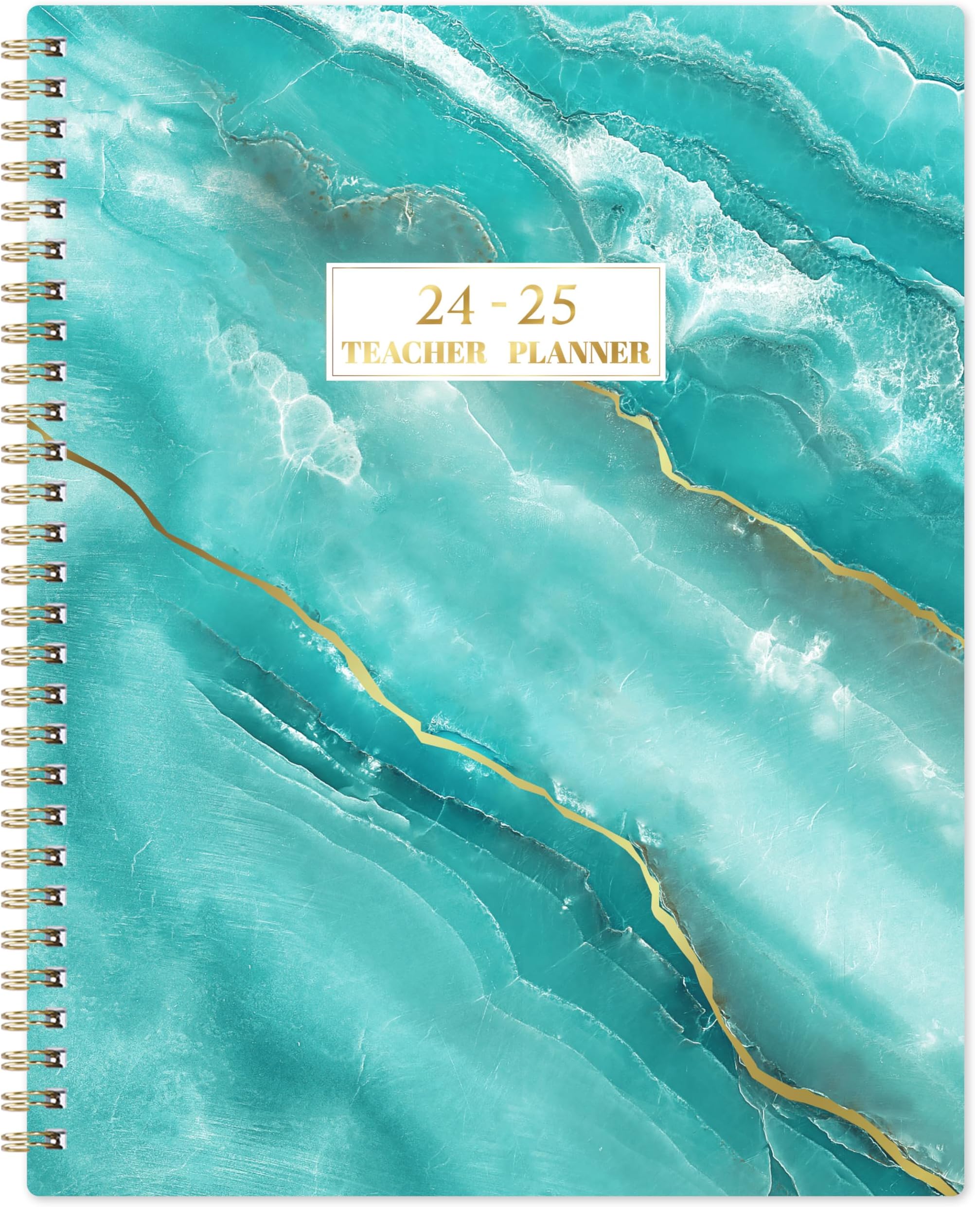 Teacher Planner 2024-2025 - Lesson Planner from July 2024 - June 2025, 8'' x 10'', Lesson Plan Book, Lesson Planner 2024-2025 with Quotes