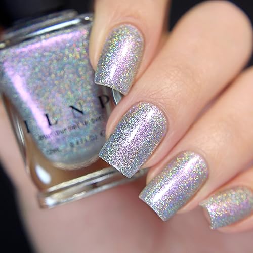 Miniatura 1045 de ILNP Madison Ave Esmalte de uñas holográfico metálico rosa antiguo