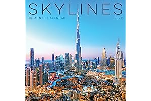 Skylines 2022 Architectural Wall Calendar