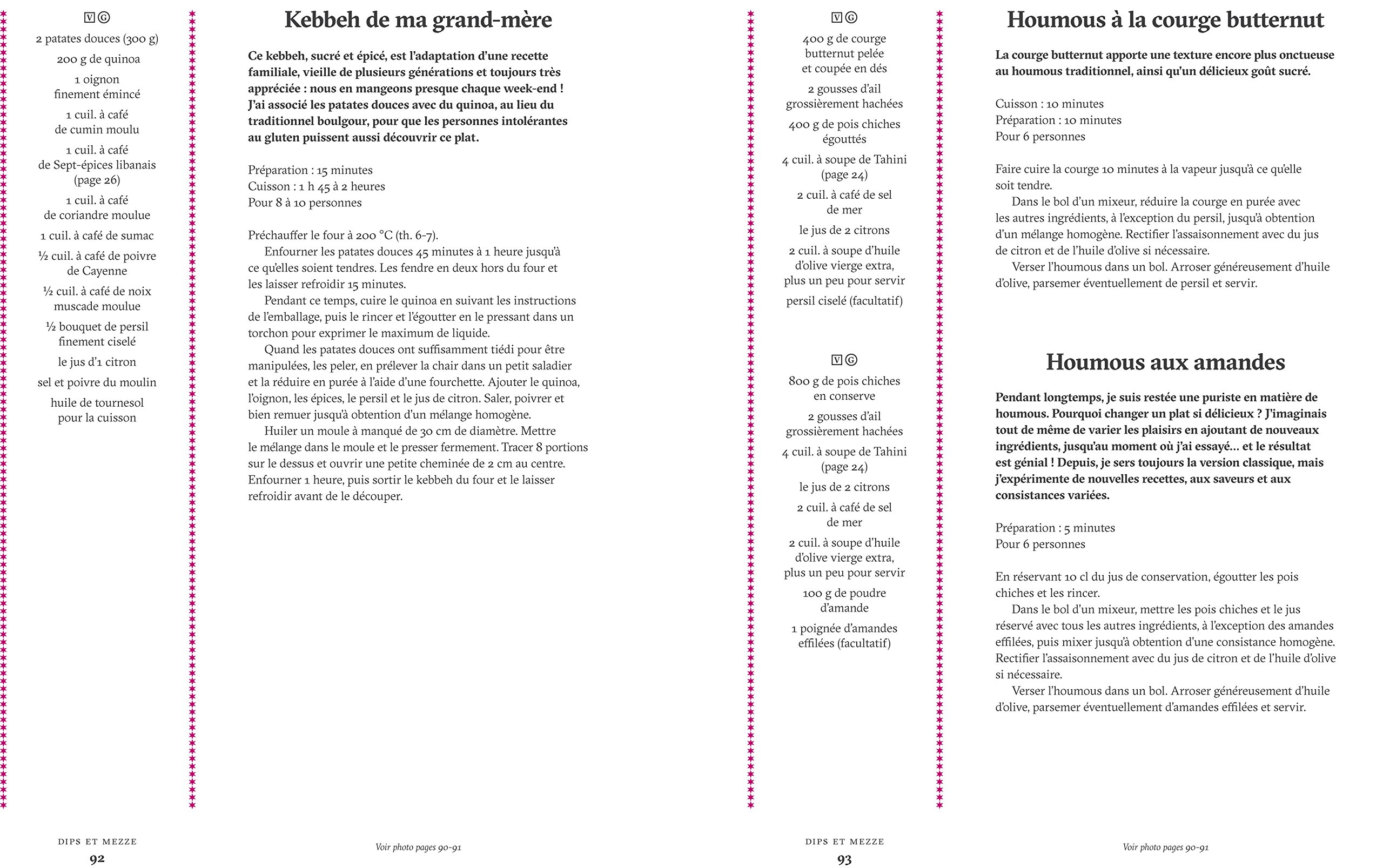 La cuisine végétarienne du Moyen Orient