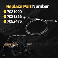 Vista 3 de Cable de cambio de marchas 7081990/7082475 Compatible con Polaris Ranger 900 Crew, Cable de palanca de control de transmisión automática Compatible