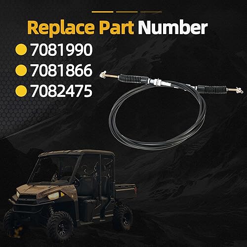 Miniatura 3 de Cable de cambio de engranajes 70819907082475 para Polaris Ranger 900 Crew, cable de palanca de control de transmisión automática para modelos