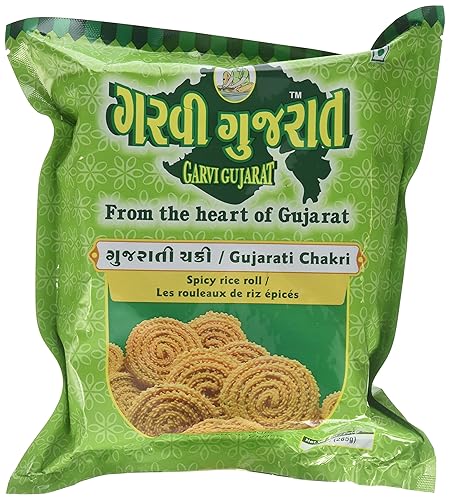 Garvi Gujarat Gujarati Chakri (Rollo de Arroz Picante) 10.05 oz
