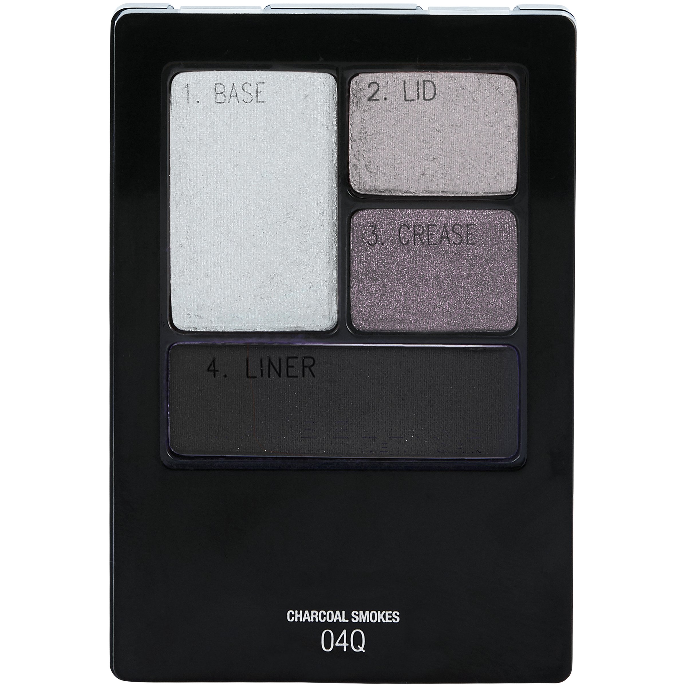 Maybelline Expert Wear Quad Renna Ombretto per gli occhi, colore: Charcoal Smoke