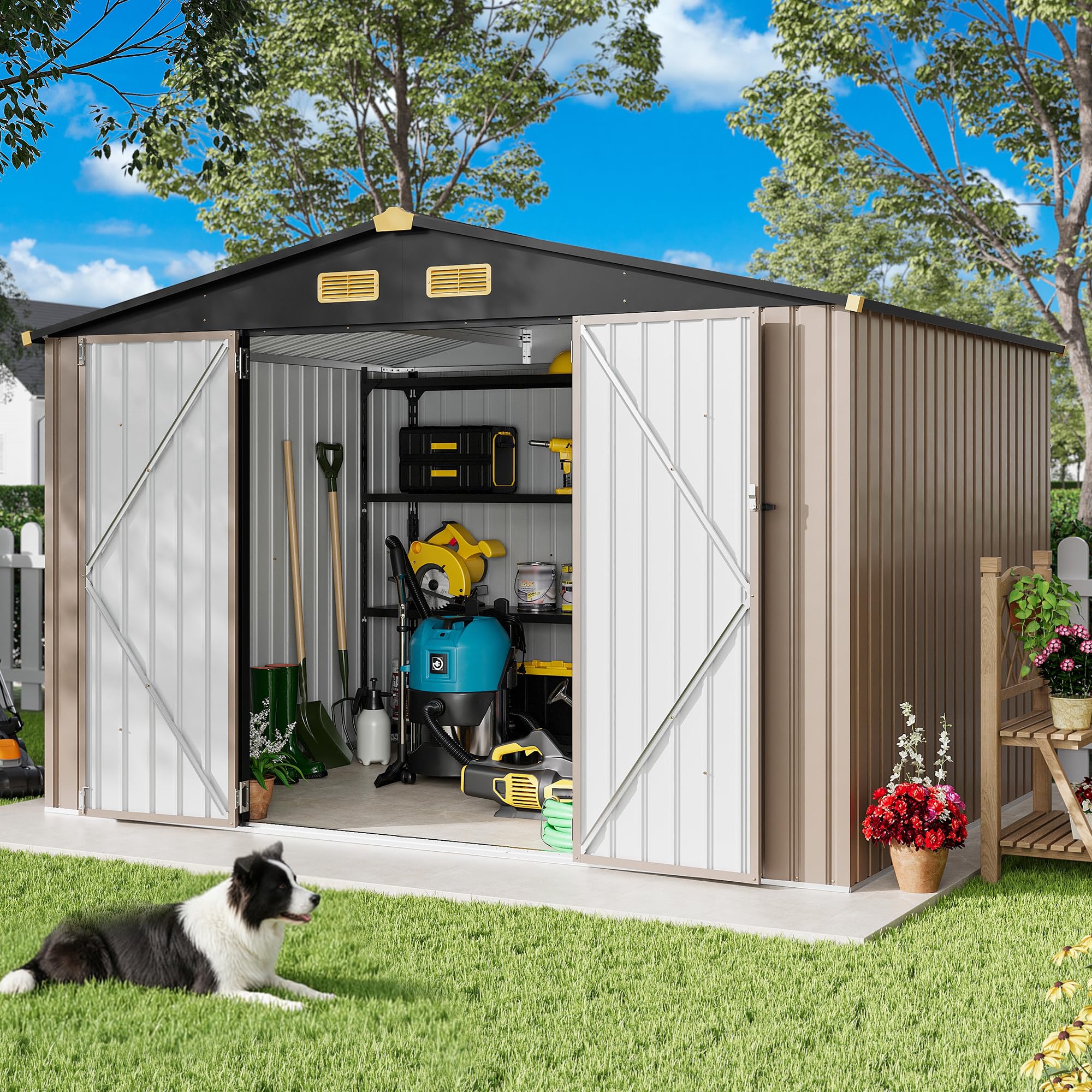 IRONCK Outdoor Storage Shed