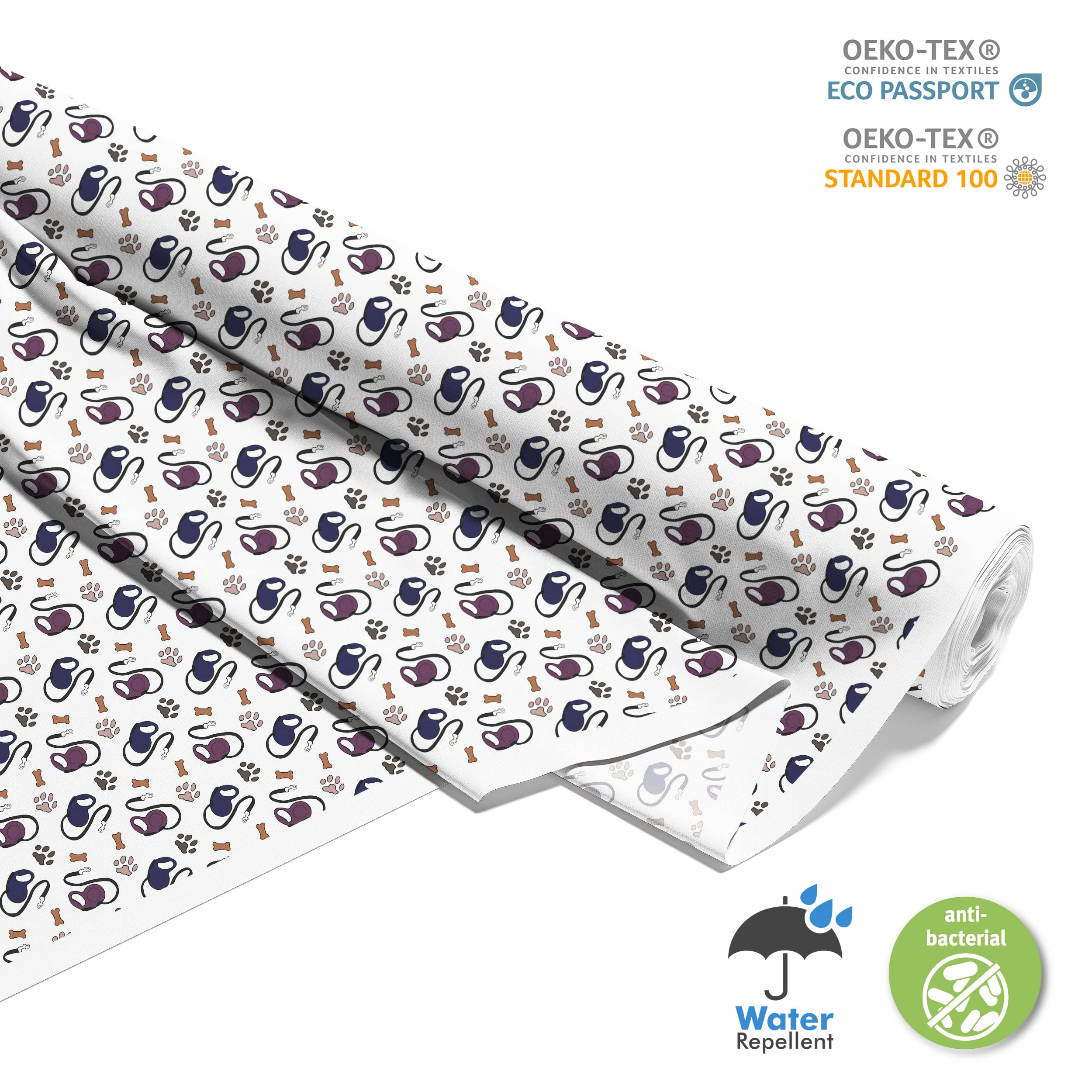 HEKO PANELS Oxford Wasserdichte Meterware Canvas-Stoff Polyester Zum Nähen Nähstoffe Dekostoffe Wasserabweisend Blickdicht Hundeleinen 5 Meter 155 x 500 cm