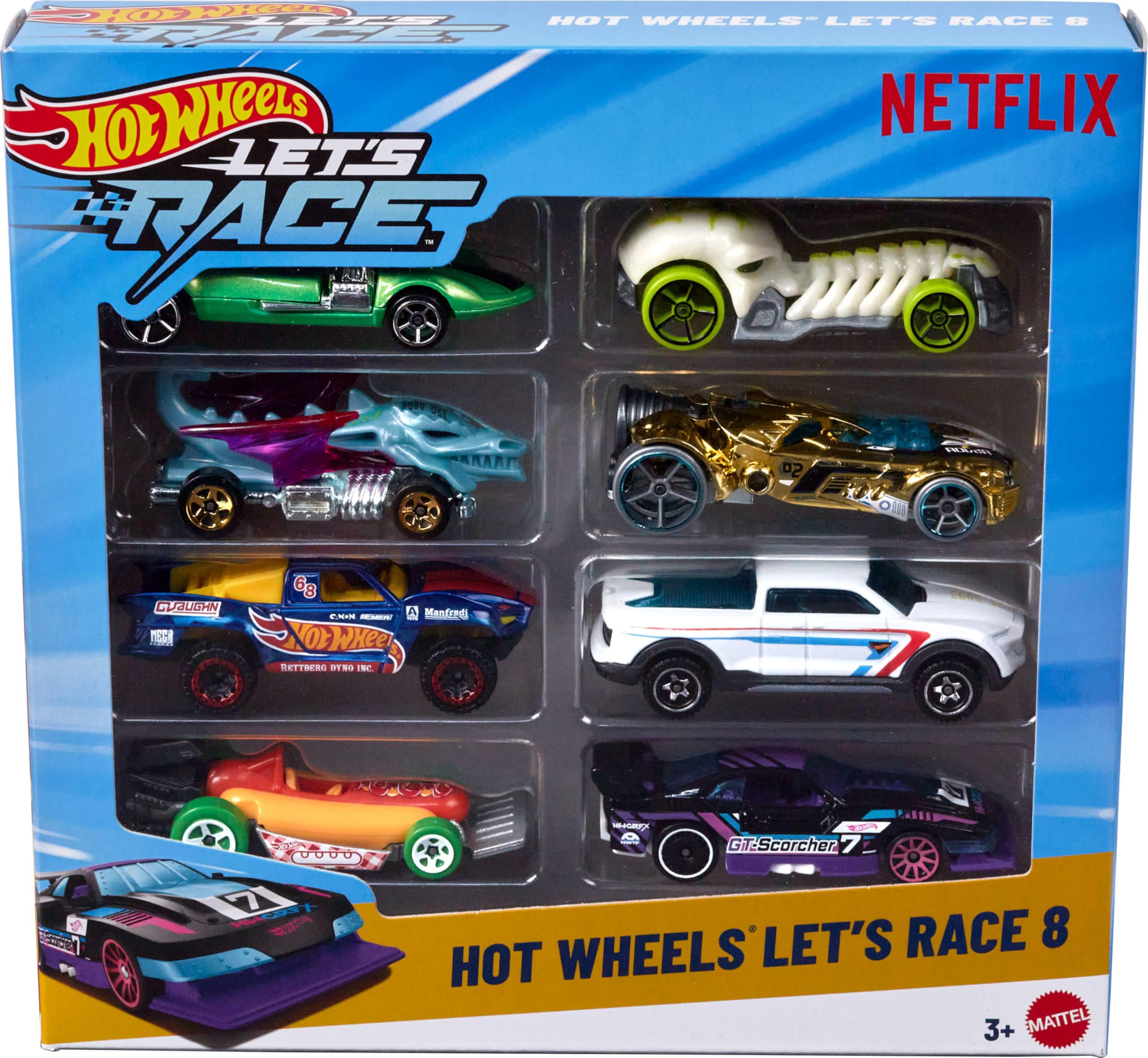 Amazon.com: Hot Wheels Toy Cars & Trucks, Let's Race 8-Pack, Set Amazon.com: Hot Wheels Toy Cars & Trucks, Let's Race 8-Pack, Set