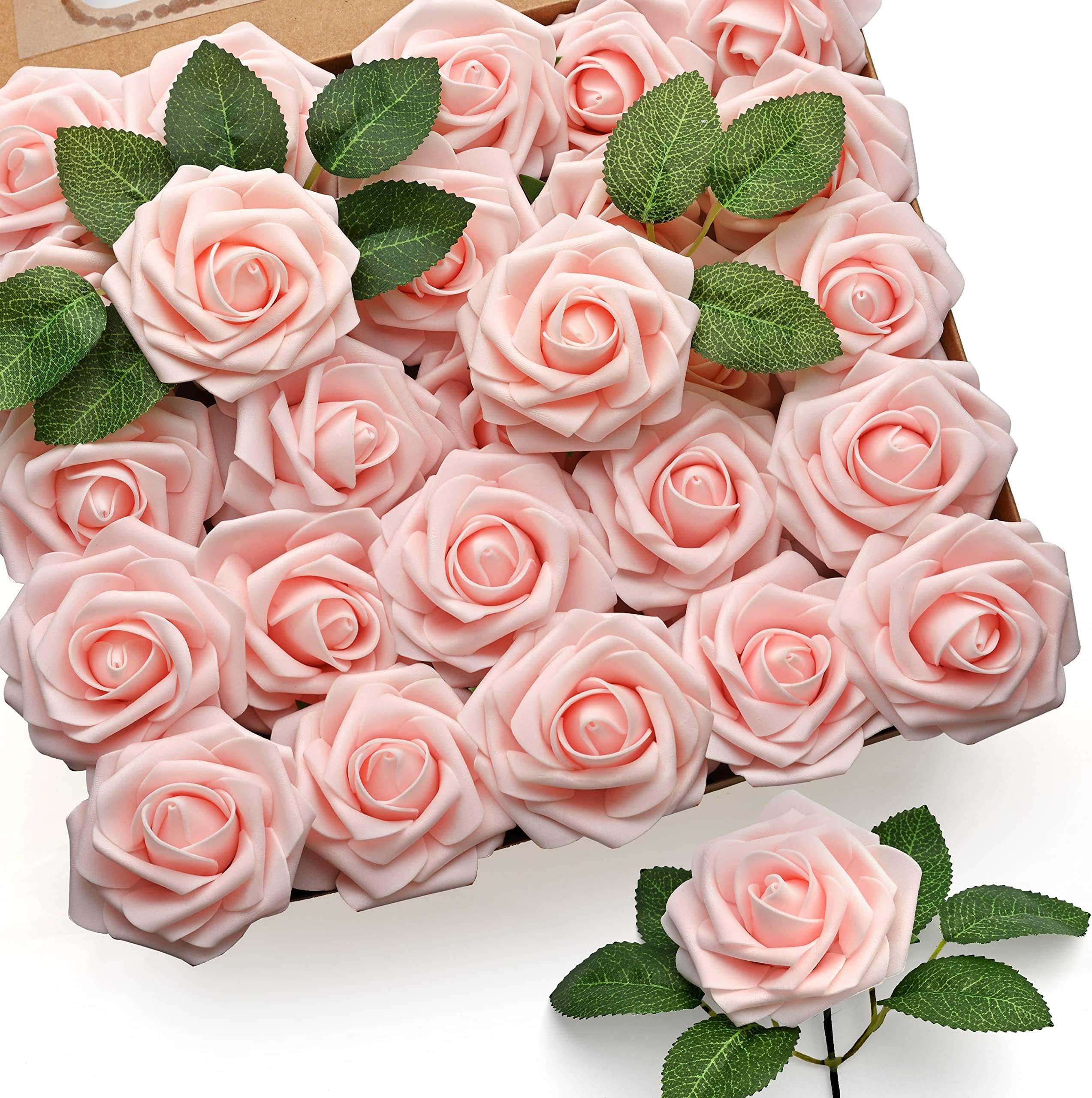 50 Pack Roses Soie Or Pour Décorations, Mariage, Burundi