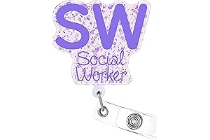Plifal Social Worker Badge Reel Holder