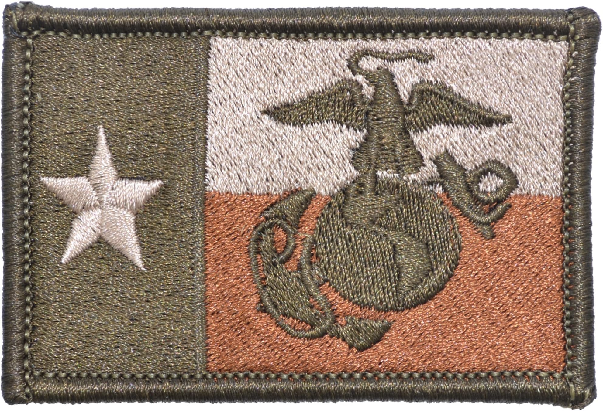 Texas State EGA Flag - 2x3 Morale Patch (Coyote Brown)