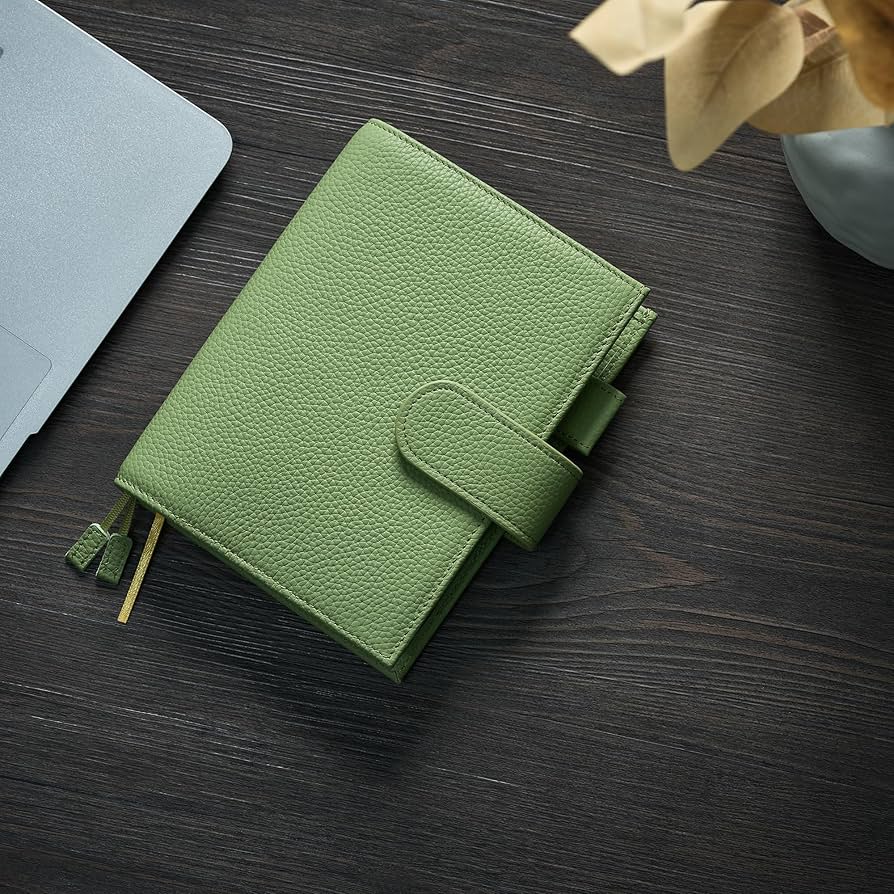 Amazon.com : Ox Knight A6 Leather Planner Cover for