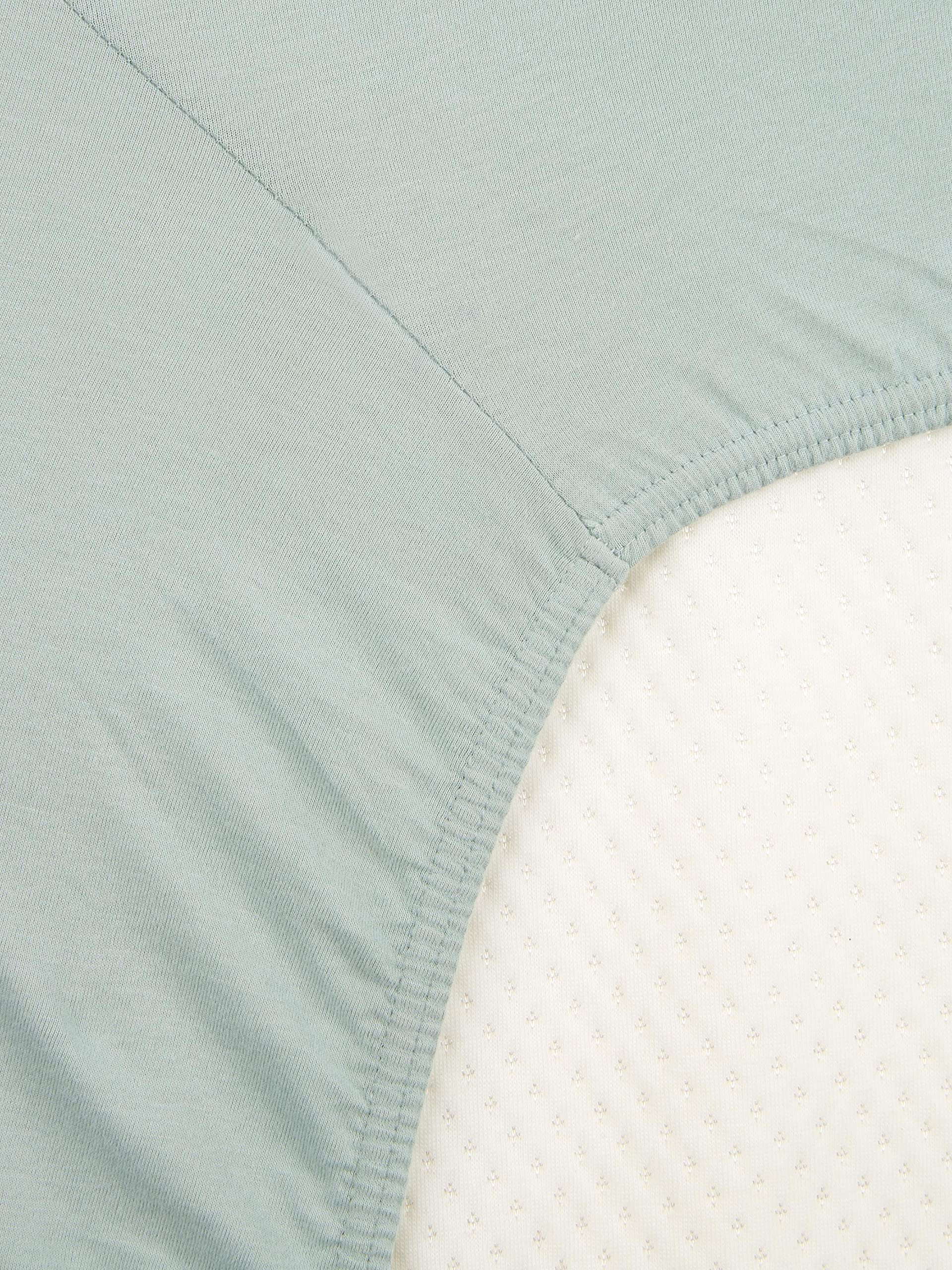 Simple Joys by Carter's Baby 2-Pack Cotton Crib Sheets Costumi per Neonati, Verde Salvia Puntinato, Taglia Unica (Pacco da 2) Unisex-Bambino
