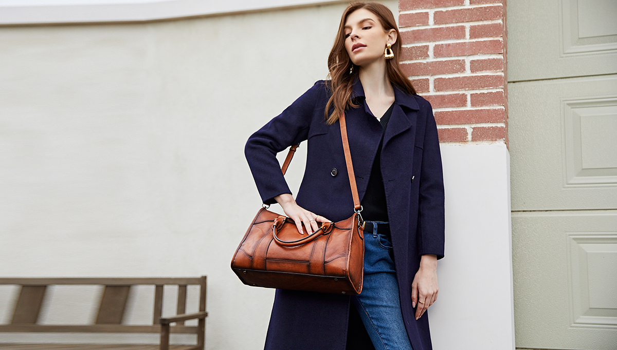 Bolso Tote de Cuero para Mujer miniatura 7