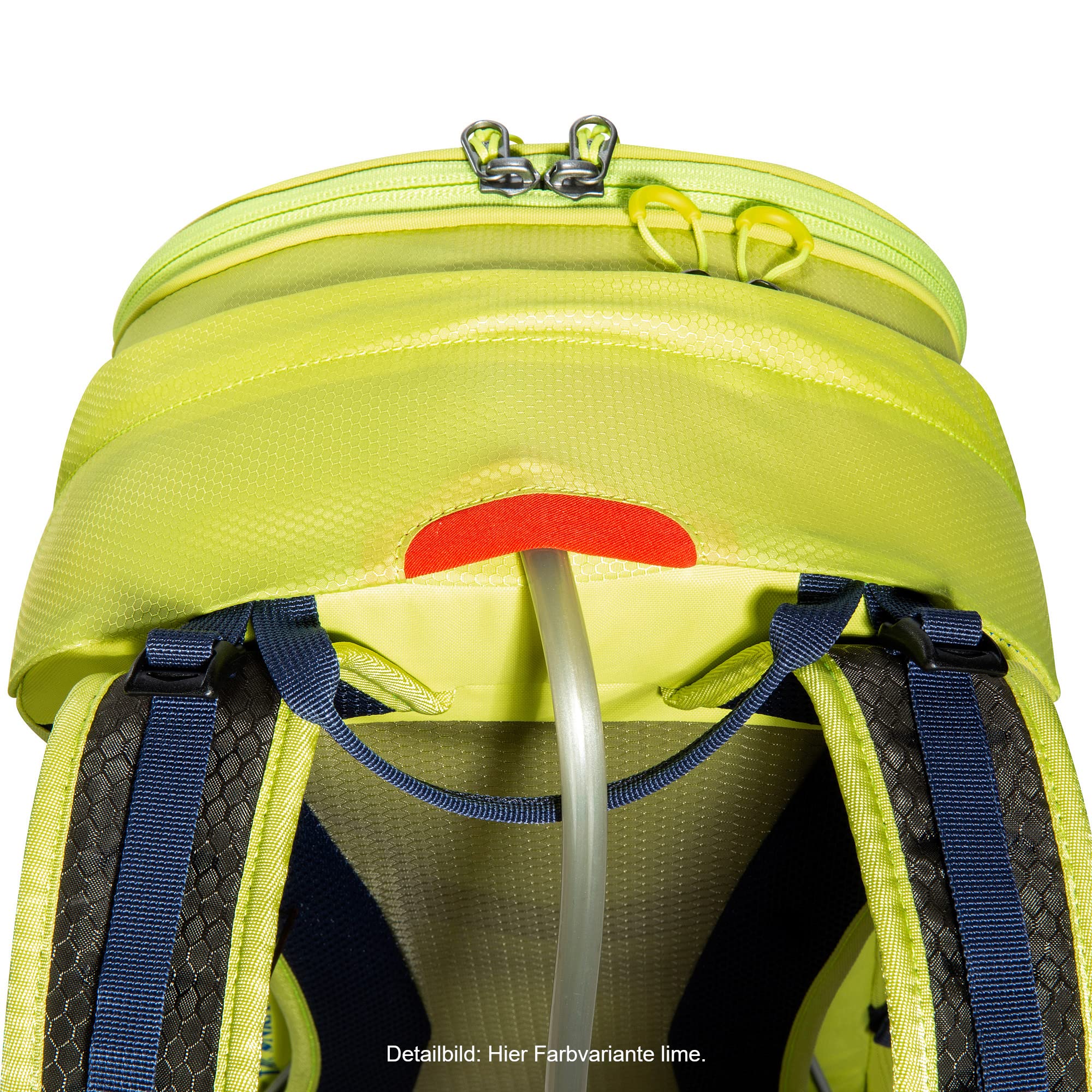 Tatonka Fahrradrucksack Bike Backpack MTB 14l - Kleiner und leichter Rucksack mit Rückenbelüftung, Regenschutz und Helmfach - 14 Liter Volumen