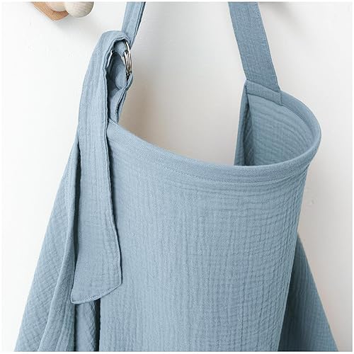 Miniatura 12 de Mantas de muselina para lactancia, cobertor de lactancia con privacidad con cuello en arco para mamá y bebé, delantal transpirable 100% algodón para