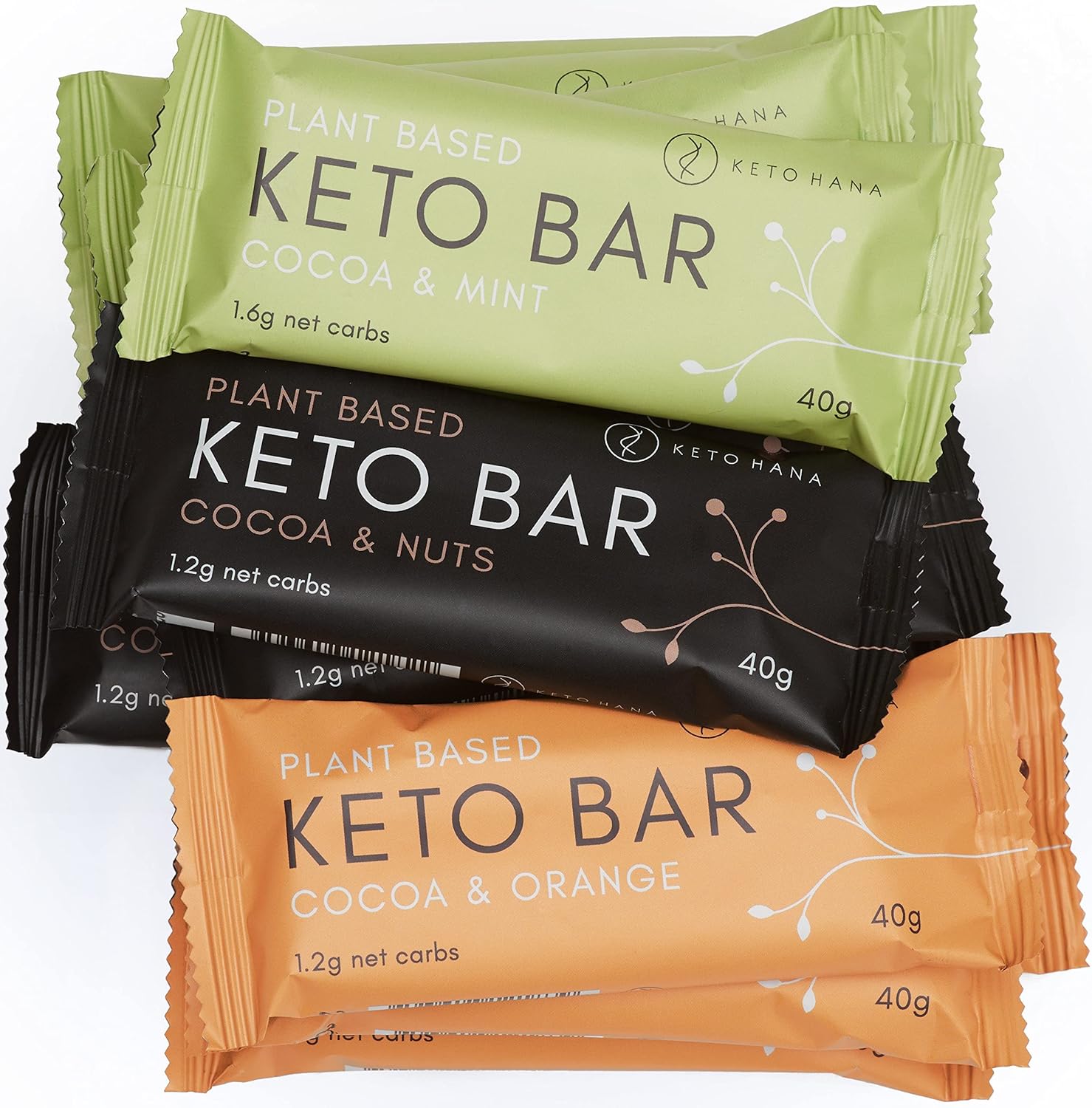 Buy Keto Hana Cocoa & Nuts Bar Keto Diet Vegan Grain Free Dairy Free