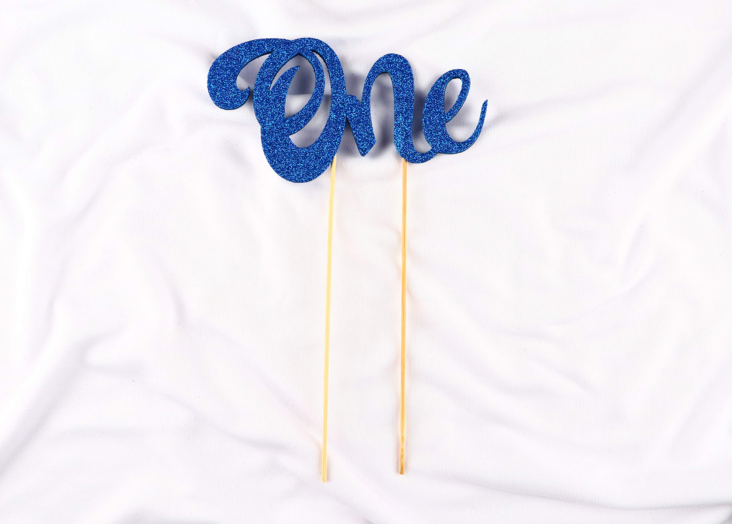 Cake Topper Primo Compleanno A Tema Rugby – Decorazione Glitterata Per Torta Football - 2
