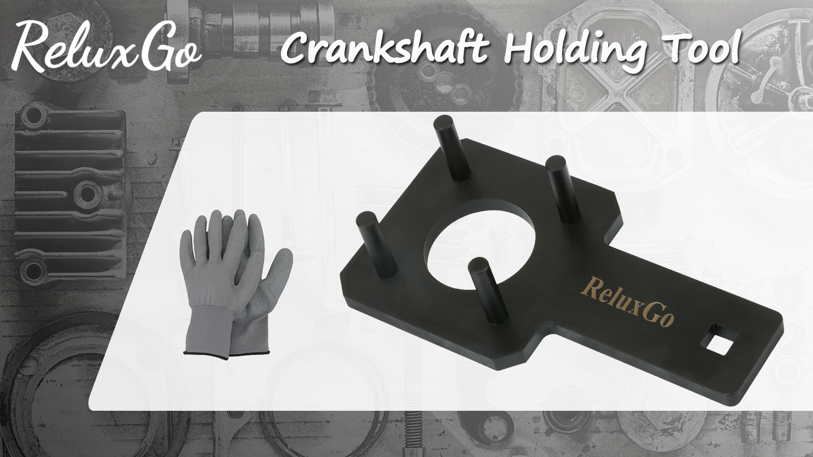 Amazon.com: ReluxGo Crankshaft Pulley Holding Tool Crankshaft