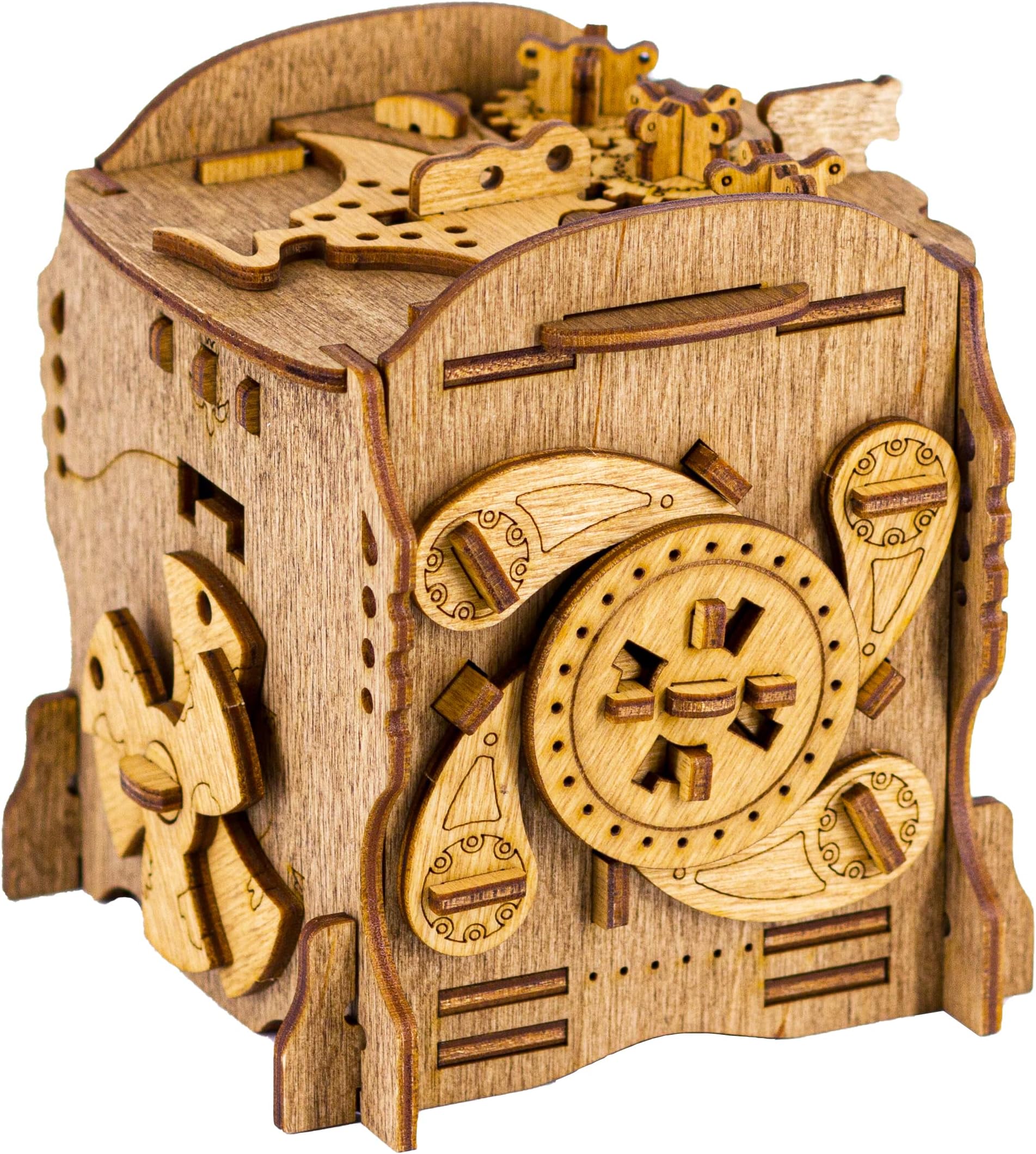 iDventure Cluebox 3D Puzzle, Captain Nemo's Nautilus Escape Game, Brain Training Wooden Puzzle, Unique Puzzle Game, Escape Box Game for Adults & Puzzle Box for Children