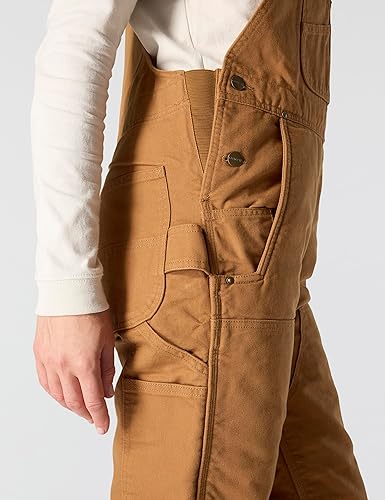 Miniatura 5 de Carhartt - Overol con peto aislado de tela de pato lavada, con ajuste relajado, para mujer