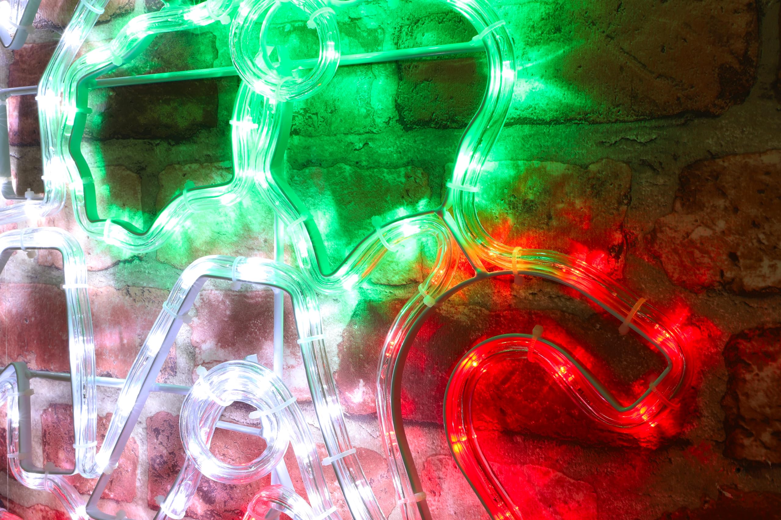 Christmas Concepts LED Leucht-Häuschen 10cm – Hängende Papp-Deko Für Den Weihnachtsbaum Mit Warmem Licht