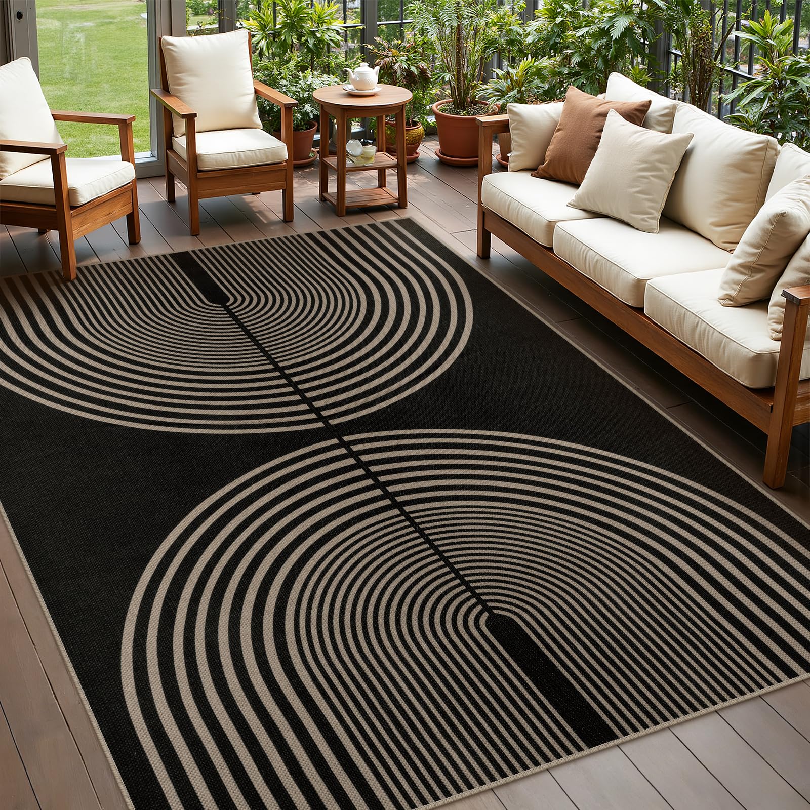 Rugalia Easy Jute Outdoor Patio Rug