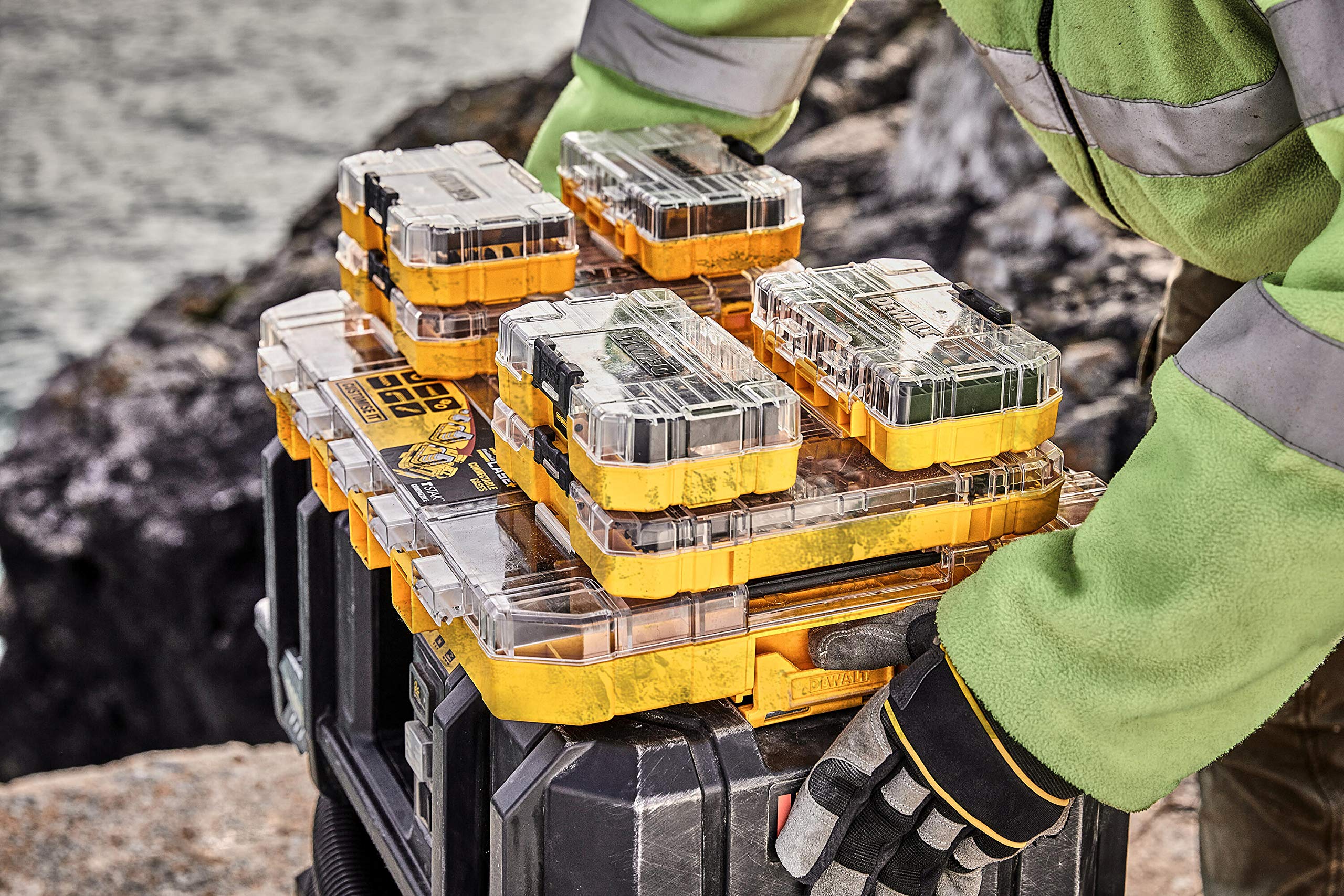 Image secondaire de Coffret DeWalt TOUGHCASE 85 Pièces - Forets Béton, Métal et Embouts de Vissage