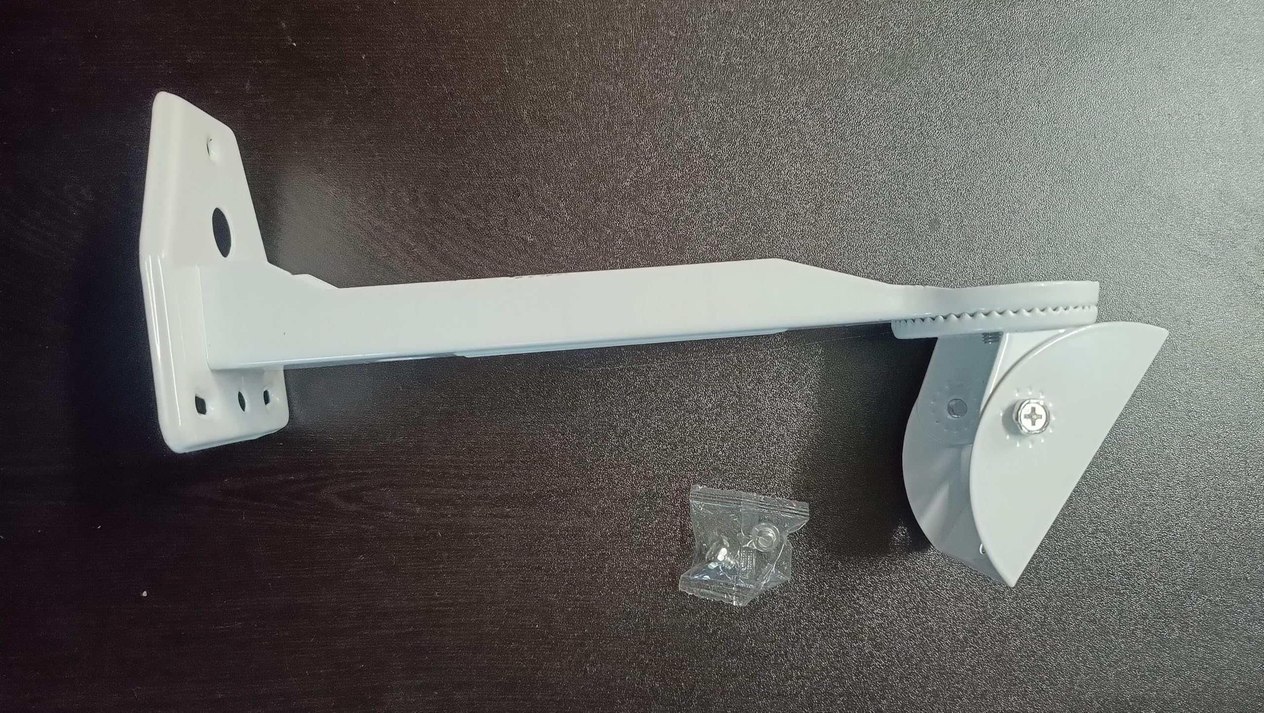 Wall-Mounted Camera Stand, Adjustable Bracket, White