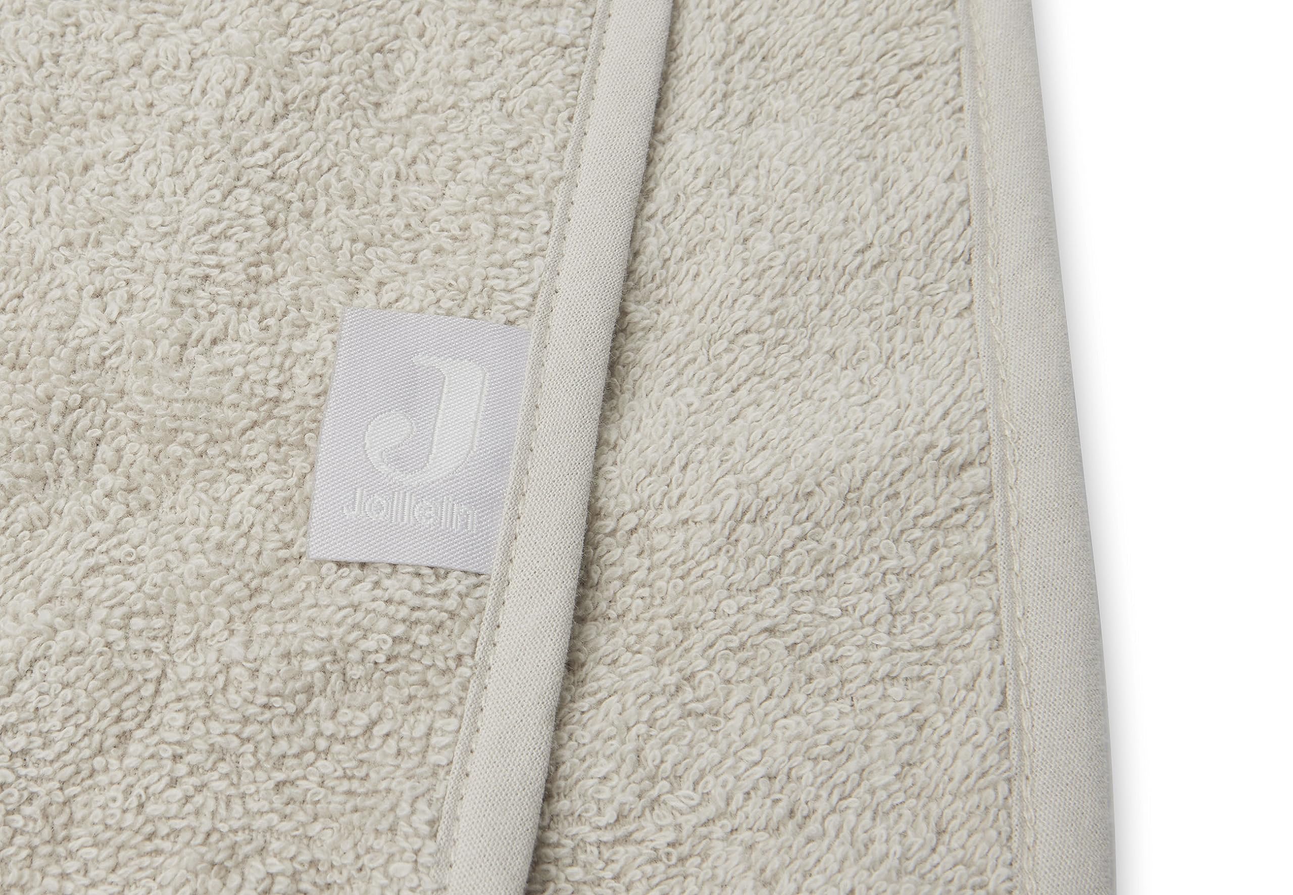 Jollein Poncho da bagno, 65 x 62 cm, asciugamano con cappuccio, beige | 533-550-00093