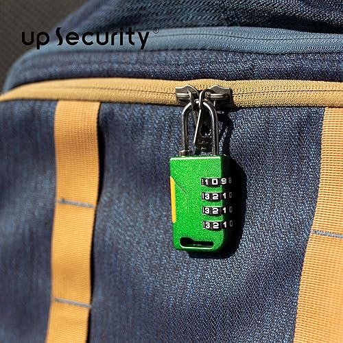 Miniatura 5 de Cerradura combinada para casillero de gimnasio, combinación de candado pequeño versátil, candados de equipaje de viaje, cerradura de combinación de