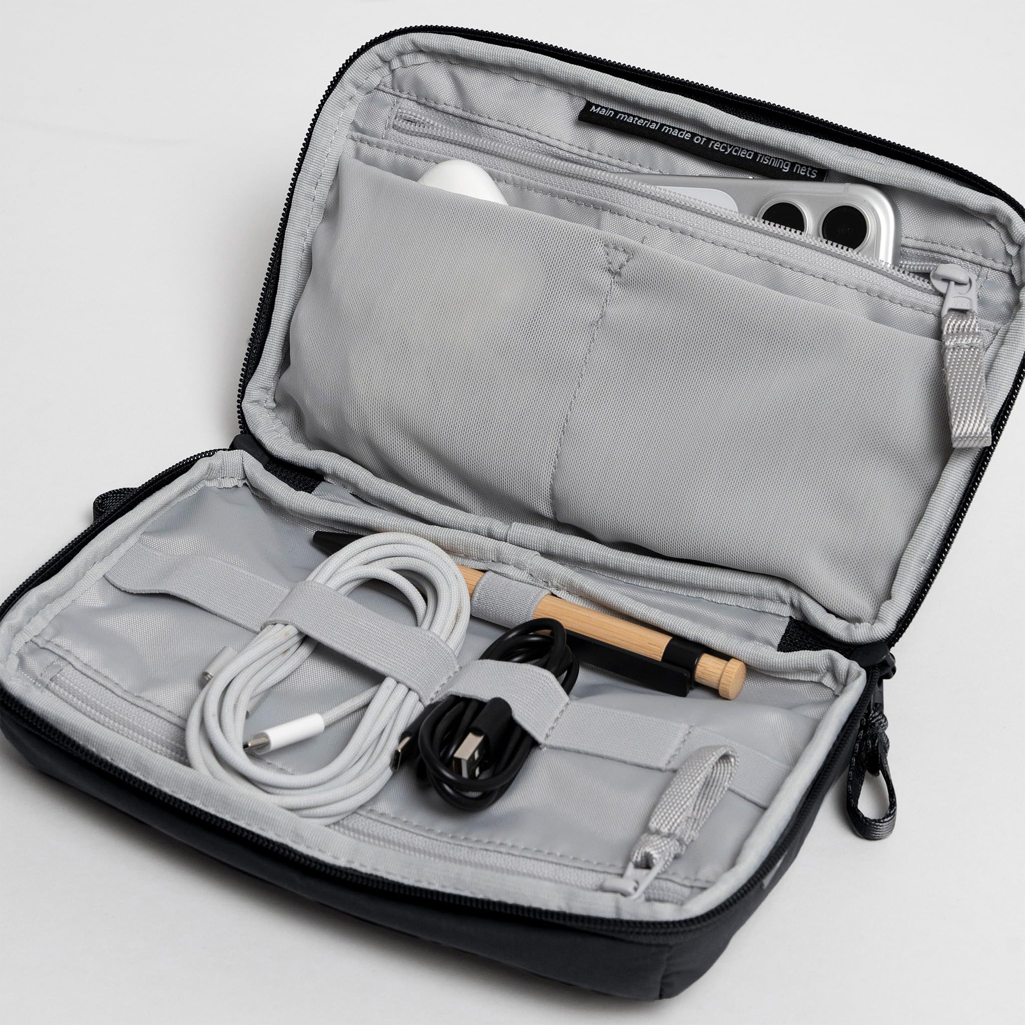 GOT BAG Commuter Tech Pouch | Kabeltasche mit viele Fächer | Organisationstasche für Arbeit, Reise