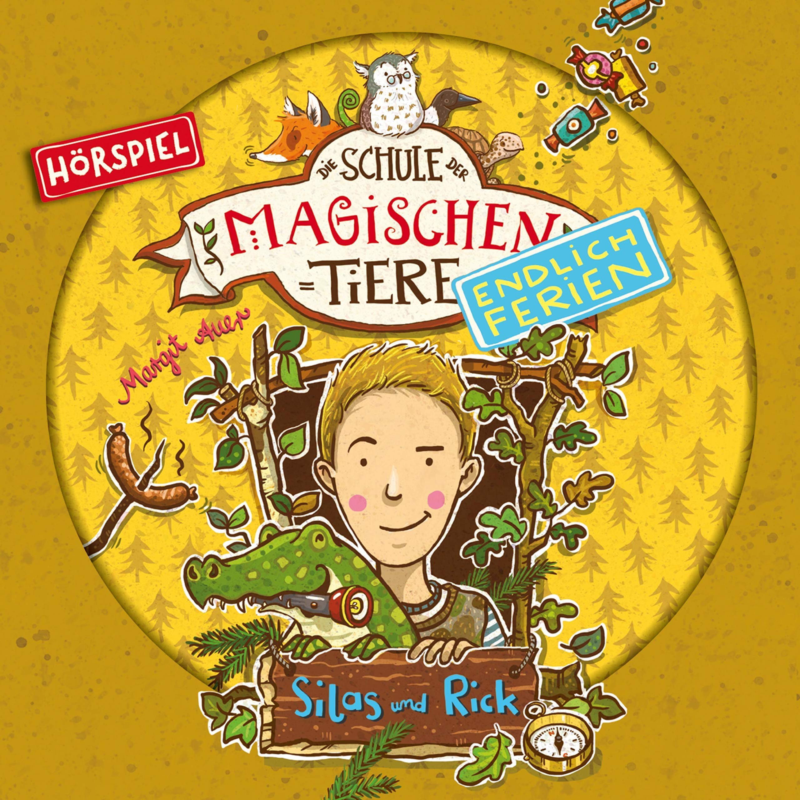 Cover art for Silas und Rick: Die Schule der magischen Tiere. Endlich Ferien 2