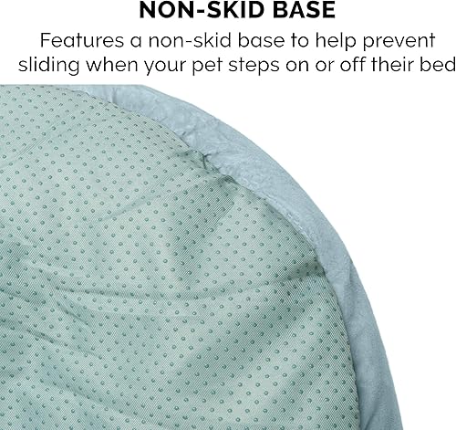 Miniatura 8 de Furhaven cama para mascotas, para gatos y perros pequeños, cama relajante y envolvente con pelo de visón afelpado y aterciopelado, lavable,