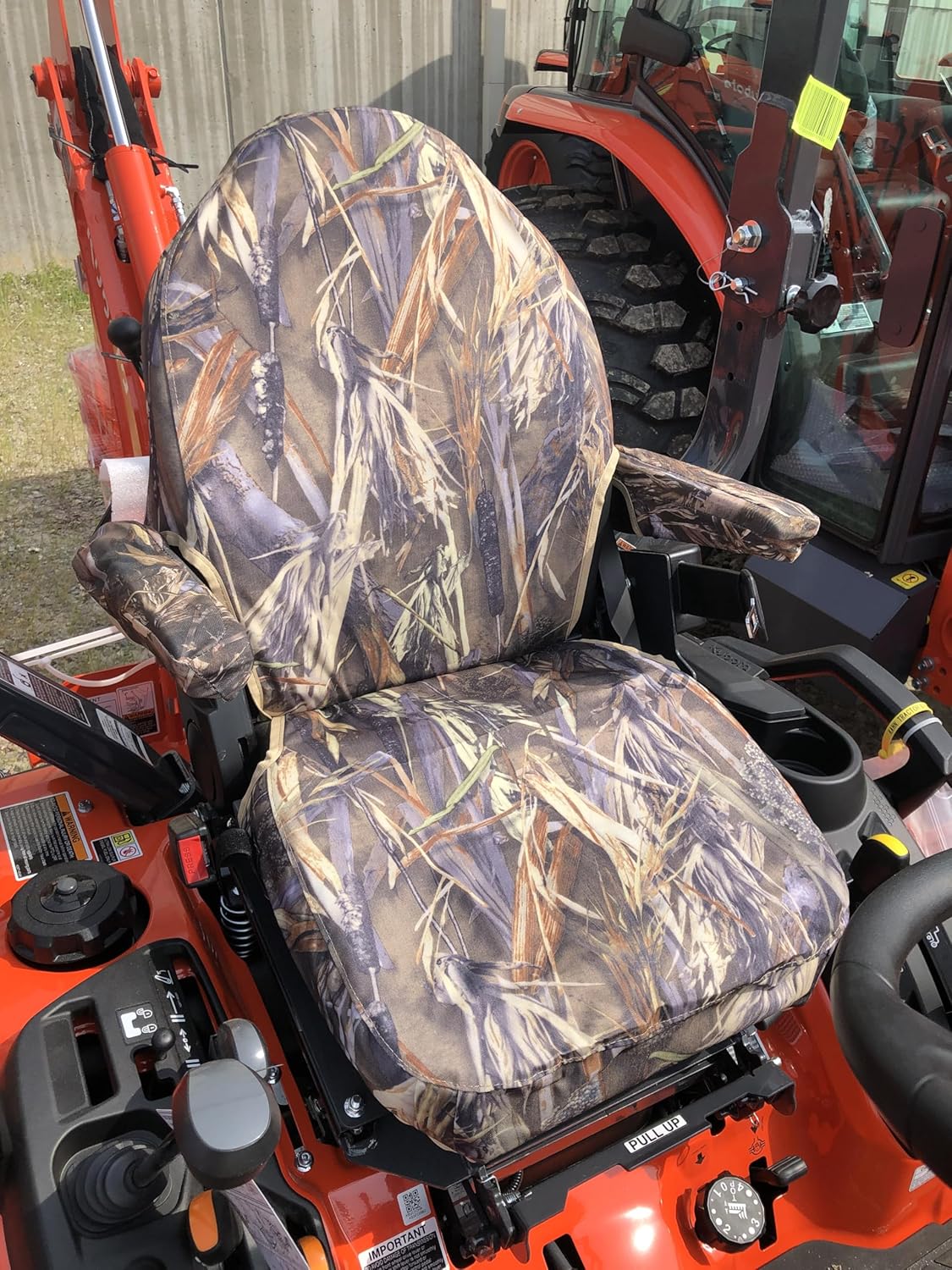Durafit Seat Covers, Seat Covers for Tractor BX23 KUBOTA Tractors in Waterproof Fabrics, Camo and Solids (KU06 DRT)