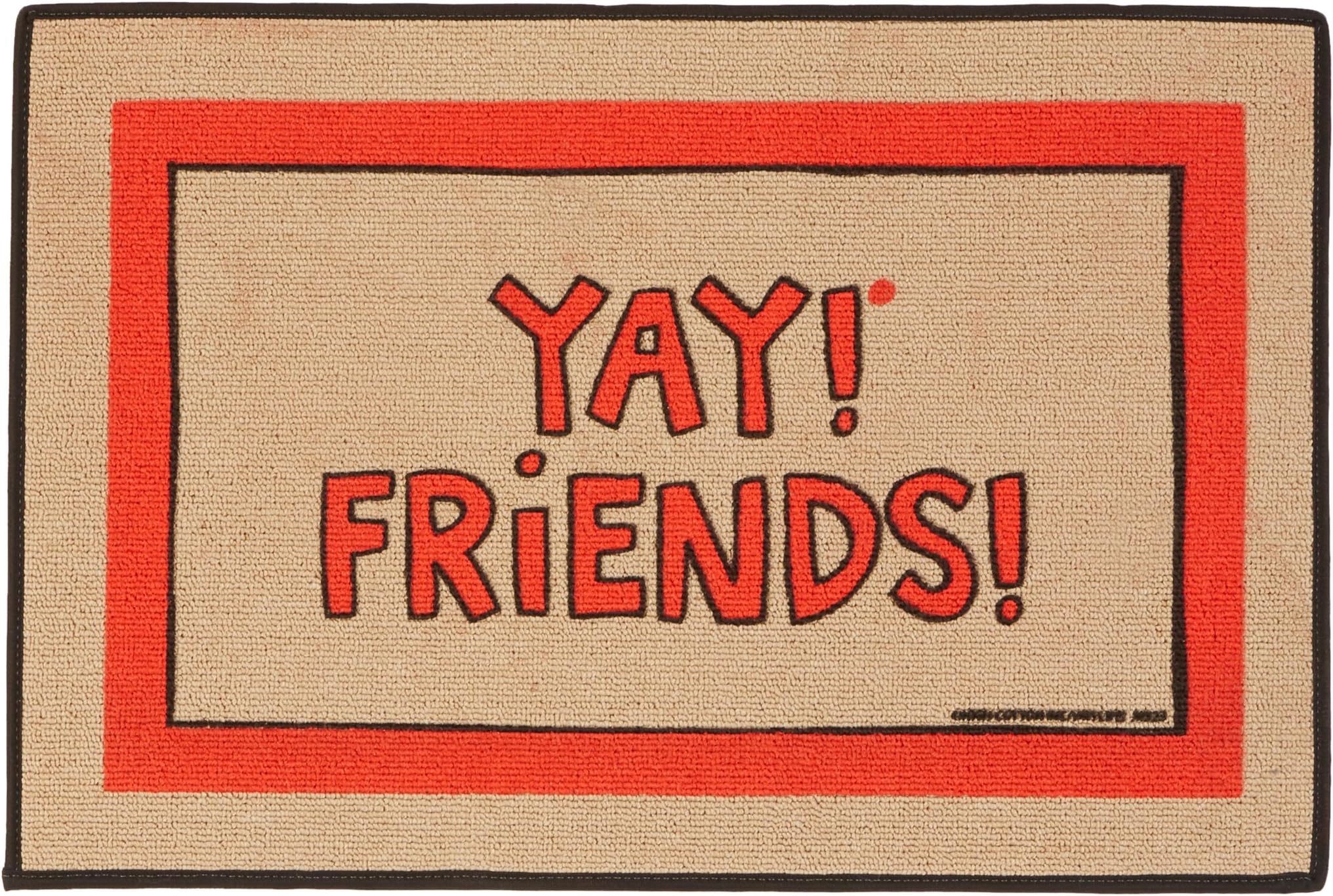 HIGH COTTON "Yay! Friends! Doormat