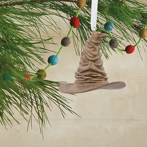 Miniatura 6 de Hallmark Harry Potter - Libros apilados con adorno navideño de varita