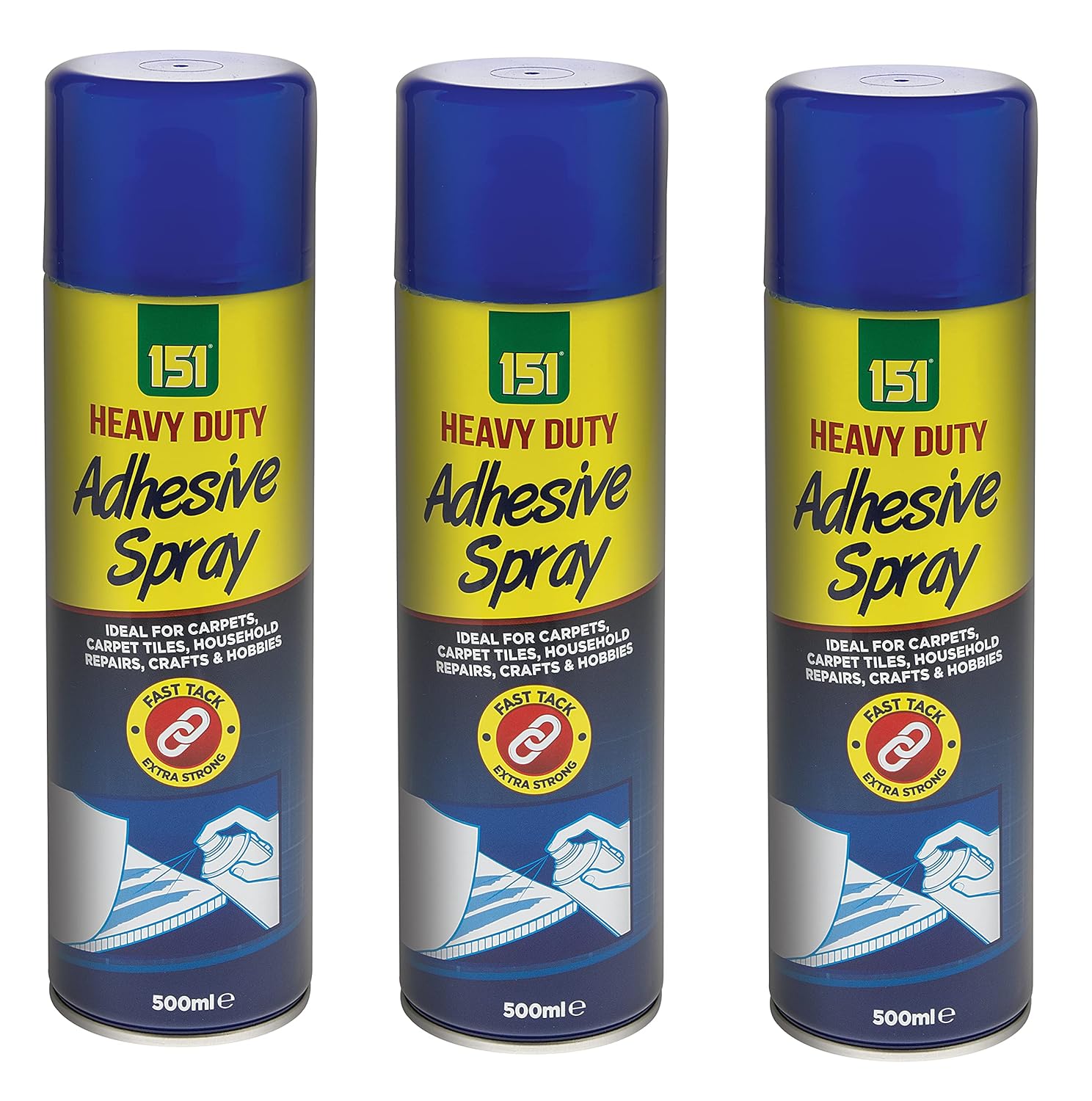 3 Spray Glue Adhesive Contact Glue Heavy Duty Mount DIY Craft