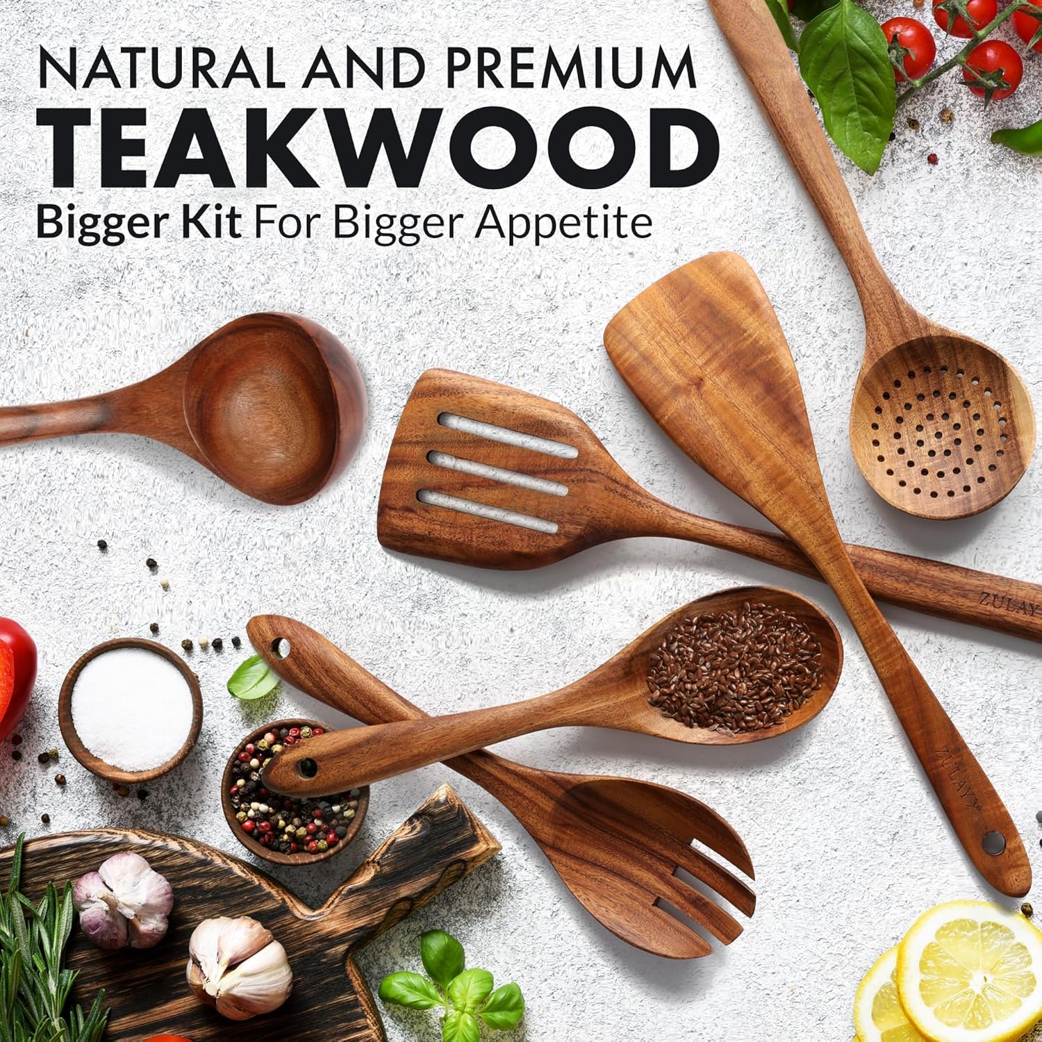 Juego de Cucharas de Madera