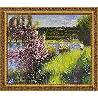 Algopix Similar Product 3 - overstockArt The Seine at Chatou with