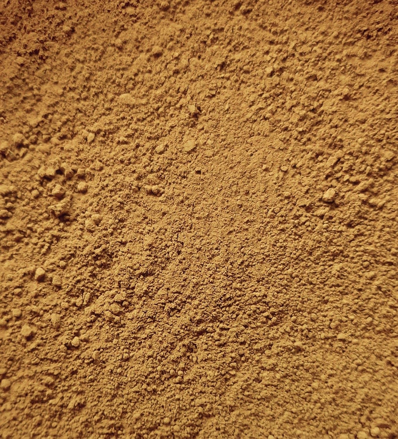 Natural Mineral Earth Pigments, for artistic and decorative paints, cement, resin, varnish, mortar - Dye in powder form | Eco-Friendly & Sustainably Sourced (Ardennes Natural Sienna , 150ml)